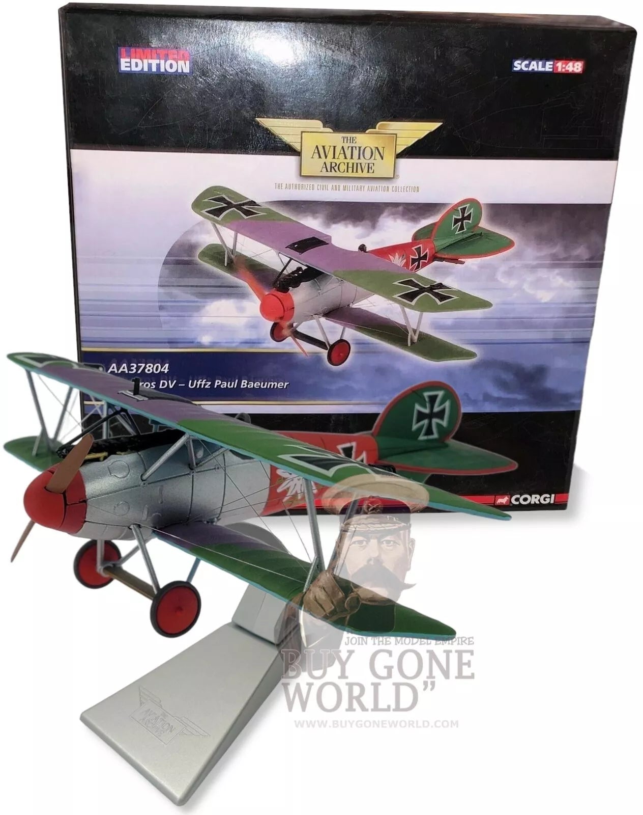 CORGI ALBATROSS D.V JASTA 5 PAUL BAEUMER