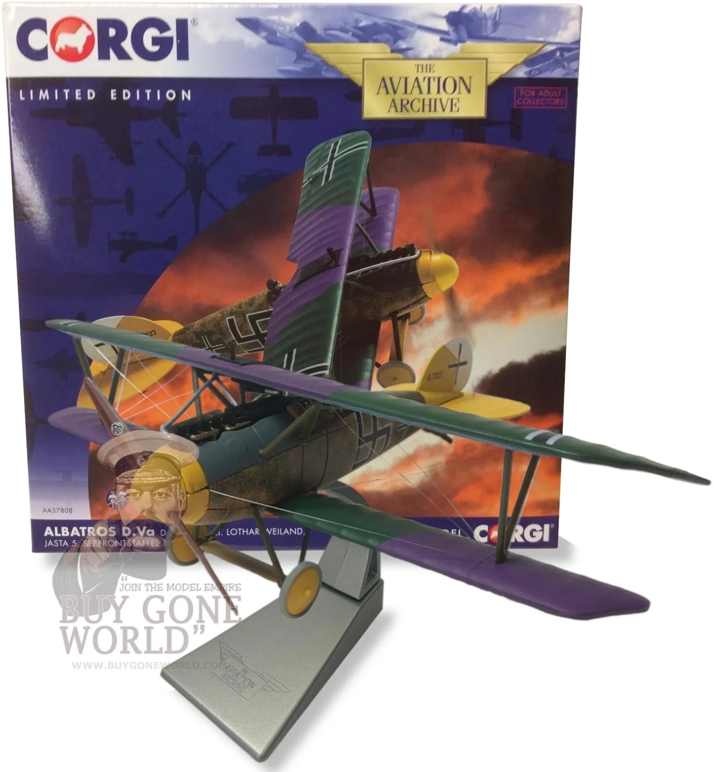 CORGI ALBATROS LT LOTHAR WEILAND JASTA 5