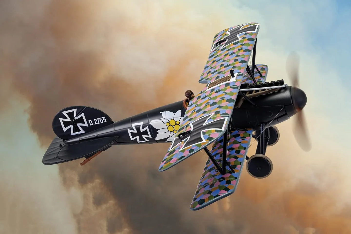 CORGI ALBATROS D.V 2263/17 OTTO KISSEMBERTH JASTA 23B LATE 1917