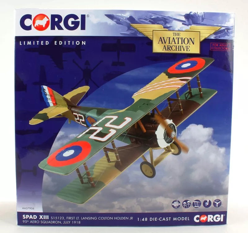 CORGI SPAD S.XIII US ARMY 95TH AERO SQN 1918