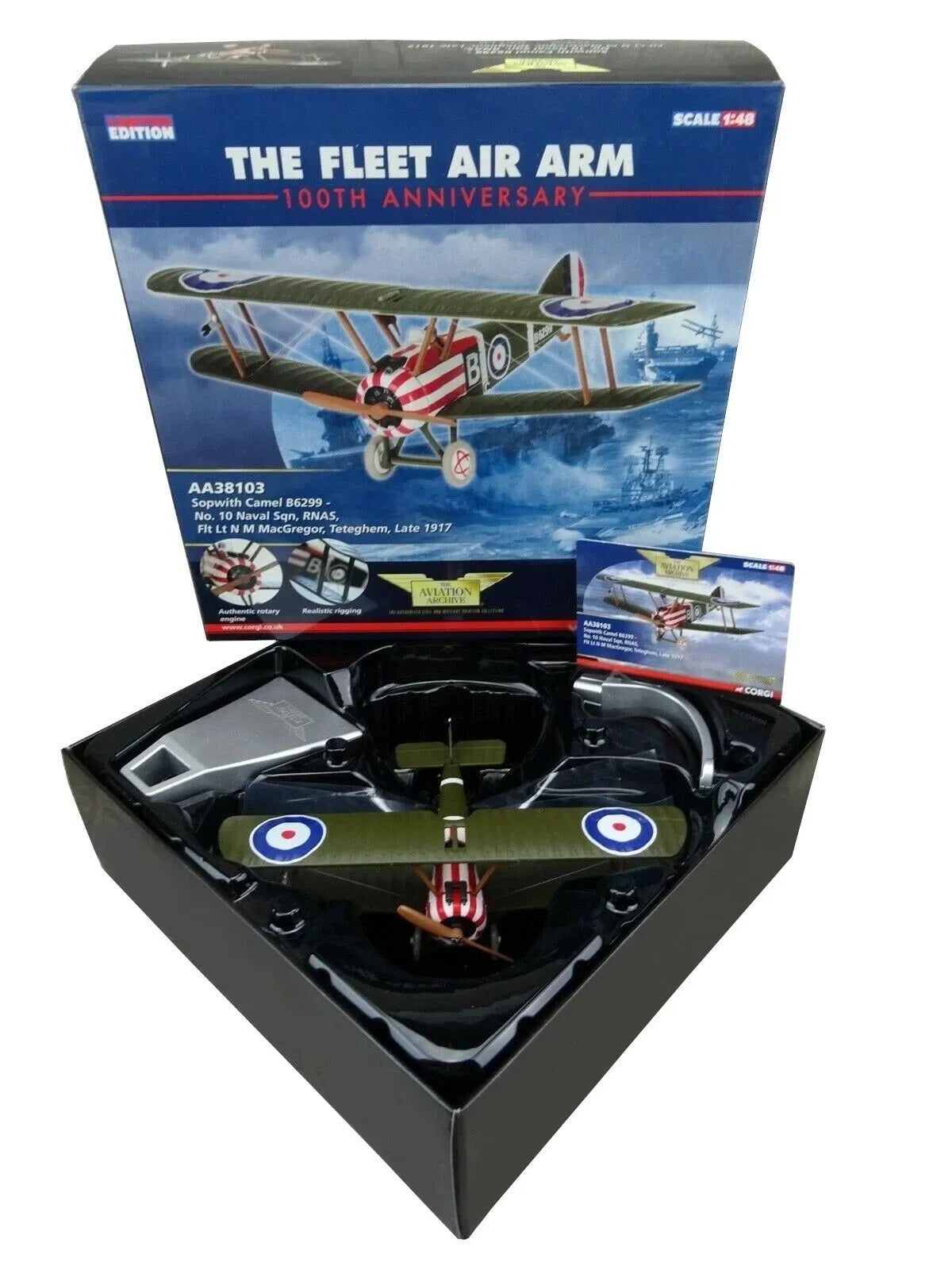 CORGI SOPWITH CAMEL RNAS No.10 SQN