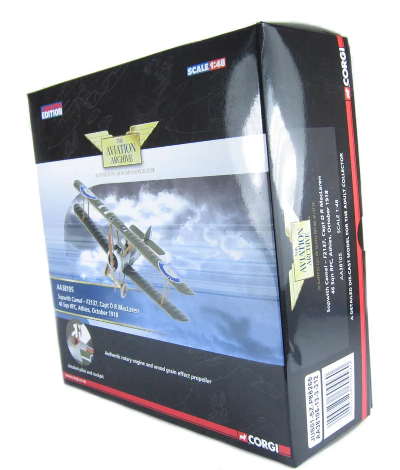 CORGI SOPWITH CAMEL RFC No.46 1918