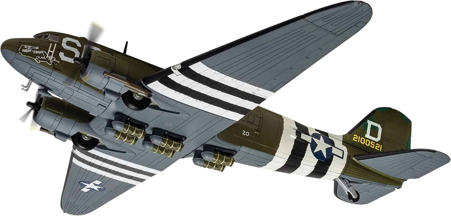 CORGI DOUGLAS C-47A SKYTRAIN "NIGHT FRIGHT" JUNE 1944