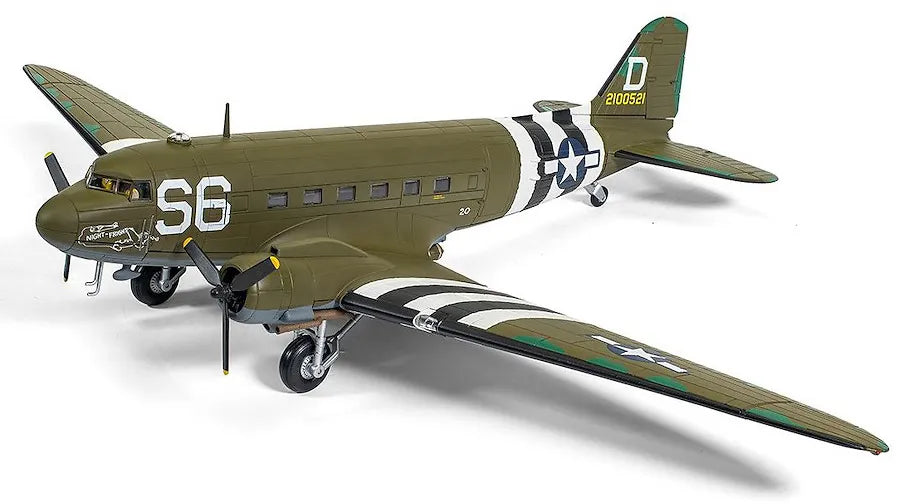 CORGI DOUGLAS C-47A SKYTRAIN "NIGHT FRIGHT" JUNE 1944