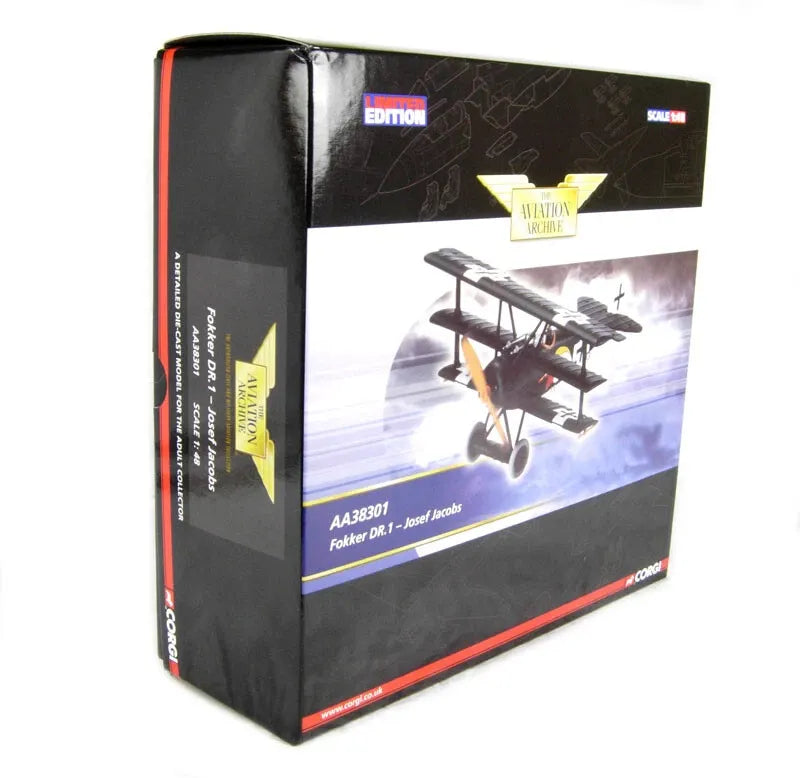 CORGI FOKKER DR.I TRIPLANE JOSEF JACOBS