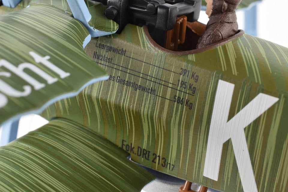 CORGI Dr.I TRIPLANE LT. FRIEDRICH "FRITZ" KEMPF