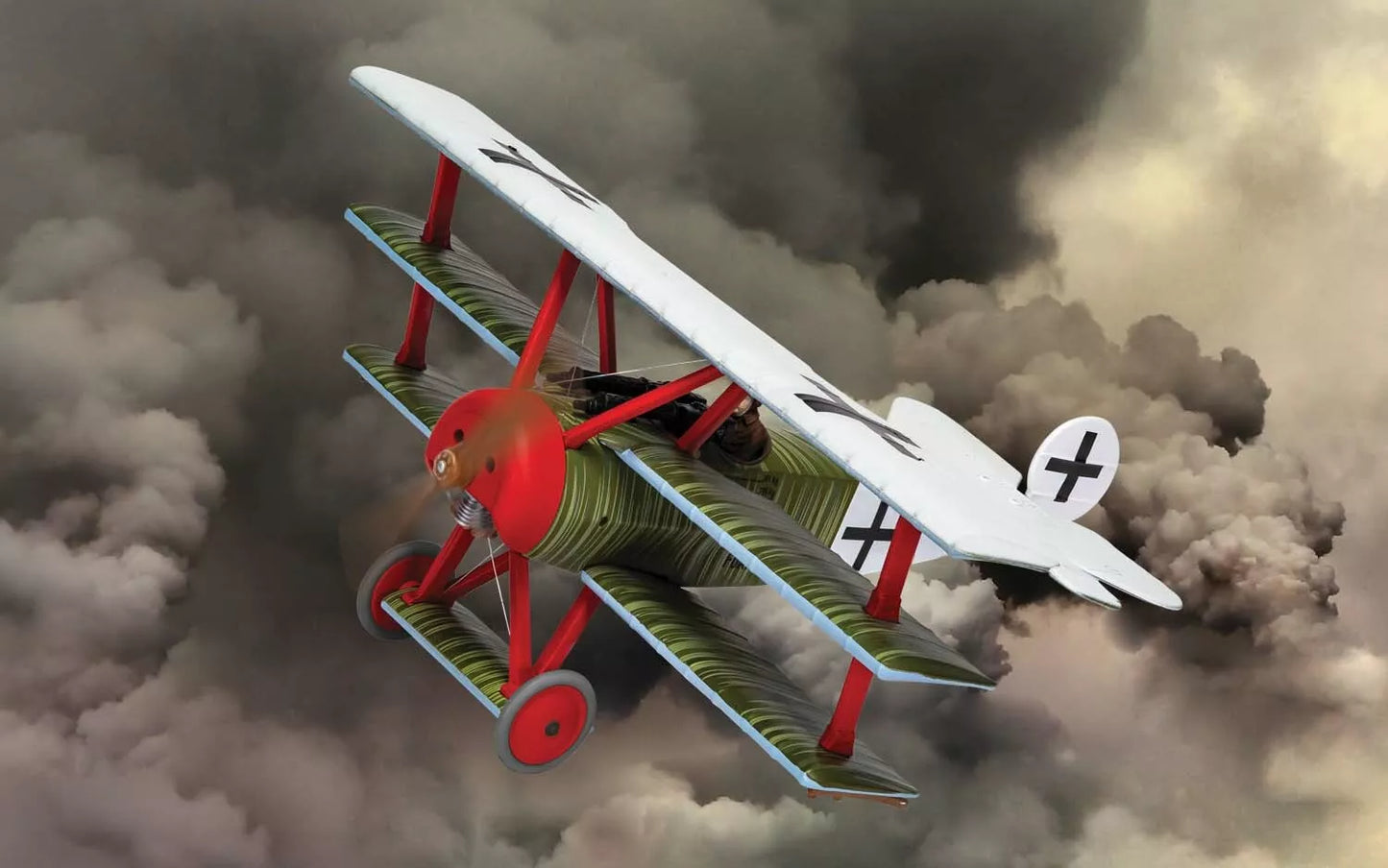 CORGI FOKKER DR1 TRIPLANE LTN HANS WEISS