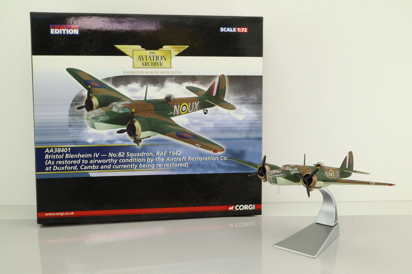 CORGI BRISTOL BLENHEIM MK.IV RAF No.82 SQN