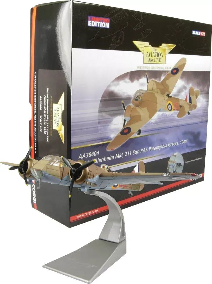 CORGI BRISTOL BLENHEIM MK.I RAF No.211 SQN THE BISH