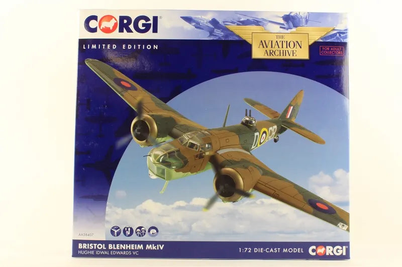CORGI BRISTOL BLENHEIM MKIV HUGHIE IDWAL EDWARDS VC