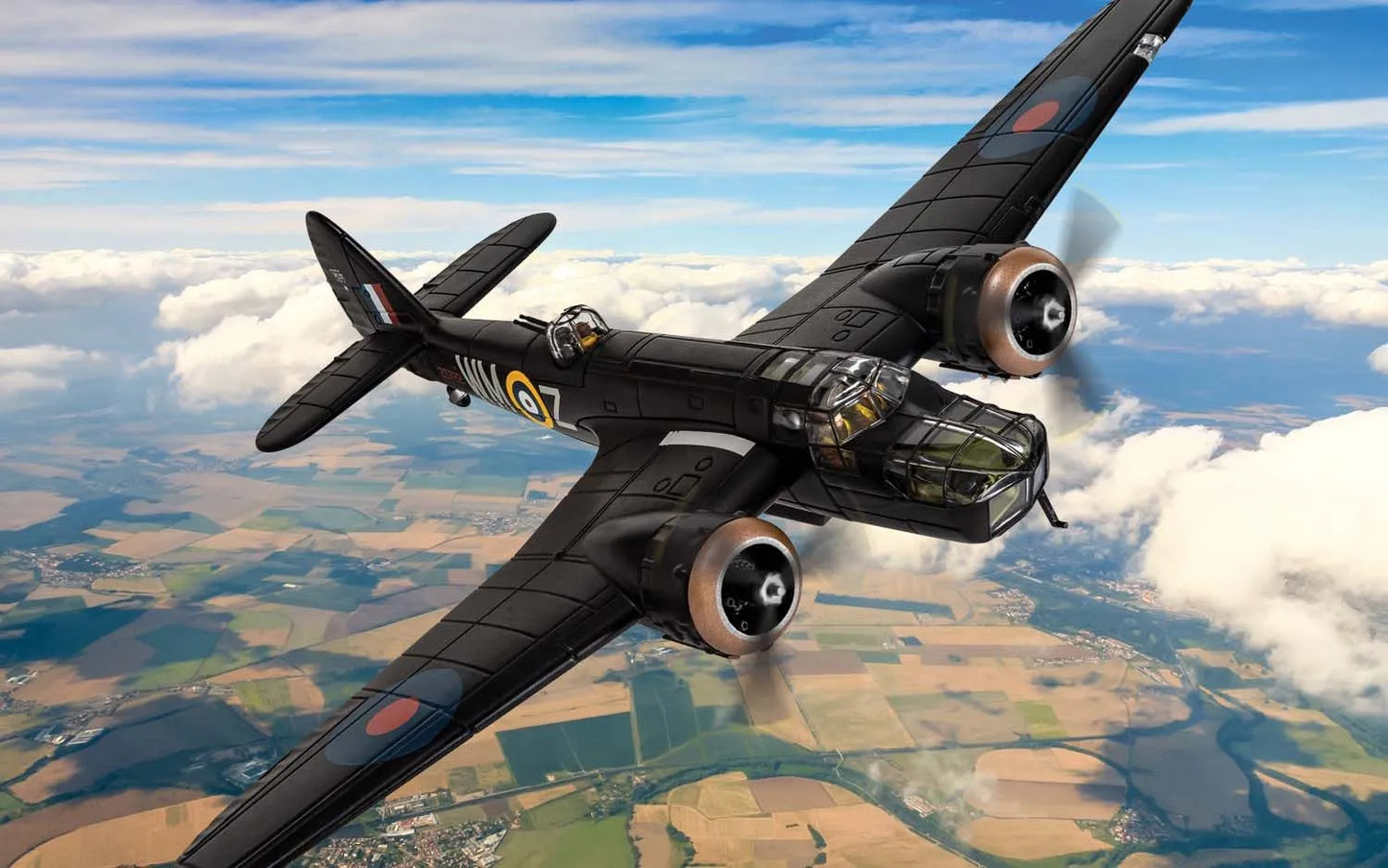CORGI BRISTOL BLENHEIM MKIVF GBPIV SPIRIT OF BRITAIN FIRST