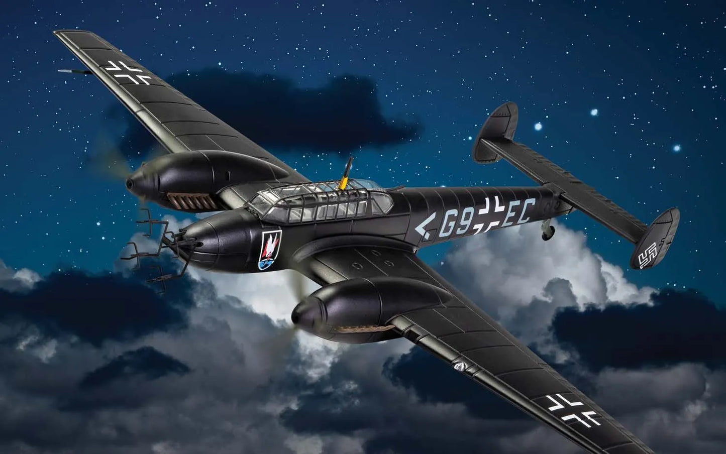 CORGI MESSERSCHMITT 110E NIGHT FIGHTER G9+EC
