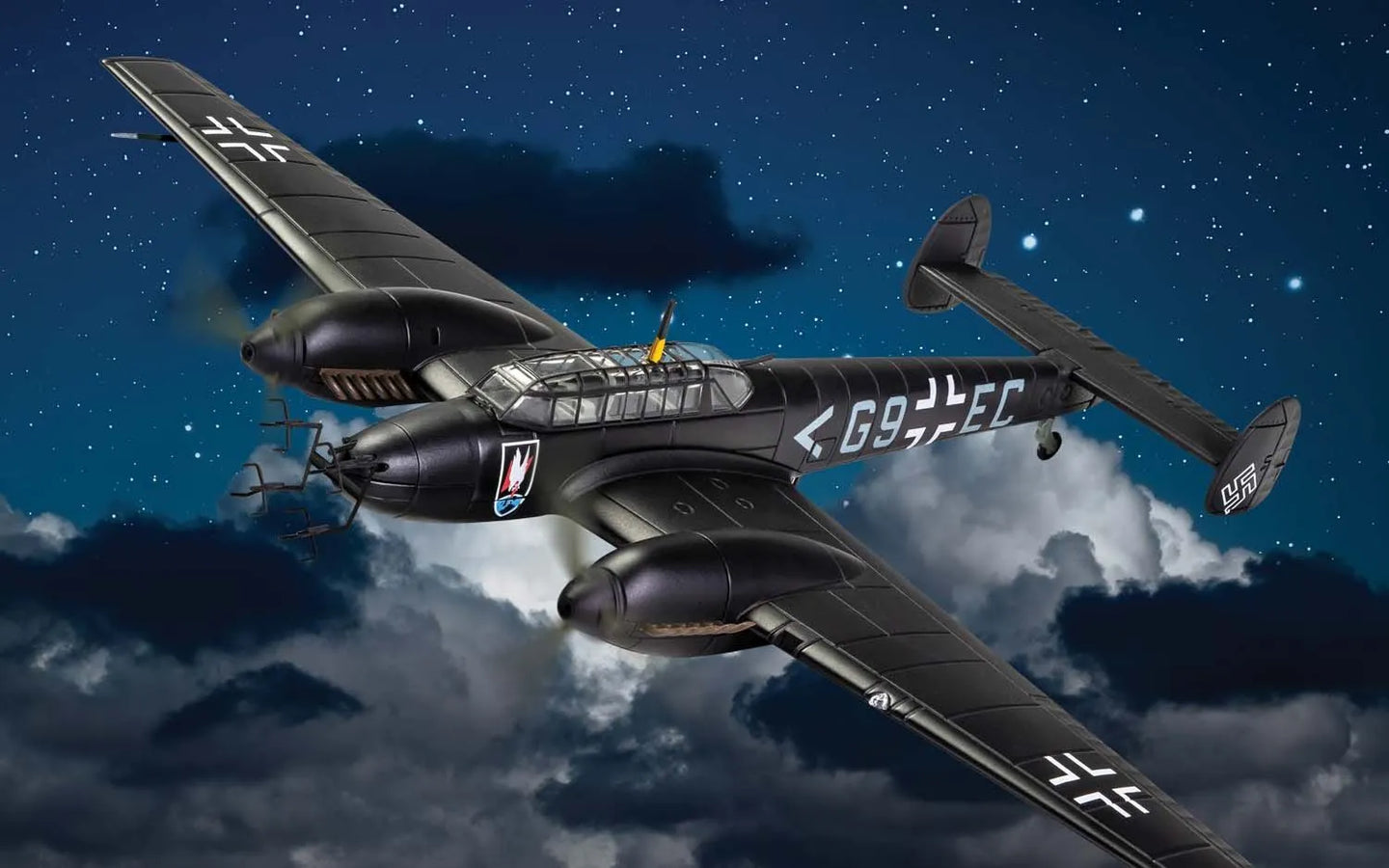 CORGI MESSERSCHMITT 110E NIGHT FIGHTER G9+EC