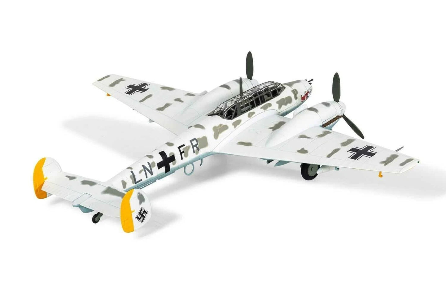 CORGI BF110F-2 LN+FR 10Z STAFFEL ZERSTORERGESCHWADER 5 1943 (CERTIFICATE NUMBER 0010 OF 1000)