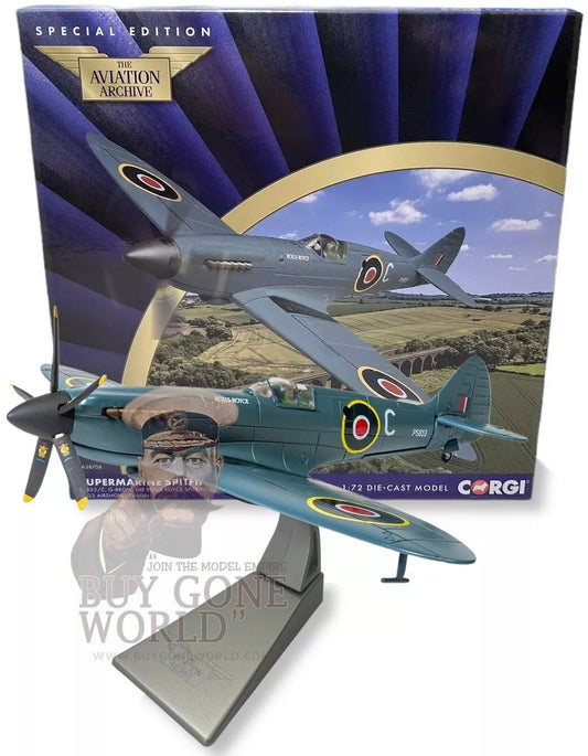 CORGI SPITFIRE PR.XIX G-RRGN PS853 "ROLLS ROYCE HERITAGE HANGER"