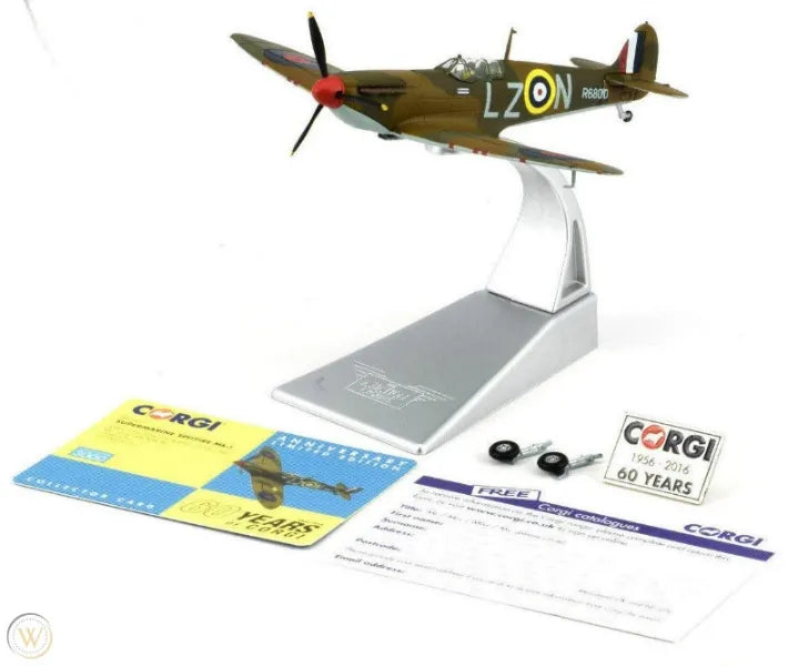 CORGI SPITFIRE MK.I SQN LDR RUPERT 'LUCKY' LEIGH RAF