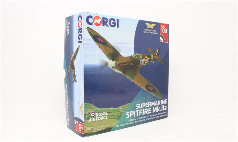 CORGI SPITFIRE MK.II RAF No.504 SQN