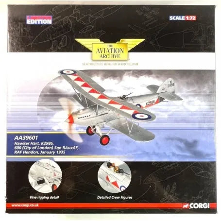 CORGI HAWKER HART MK I RAF LONDON 1935