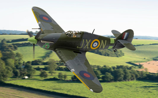 CORGI HURRICANE MK.IIC RAF Z3897 /JX-N F/O WILLIAM W. McCONNELL NO.1 SQUADRON TANGMERE AUGUST 1941