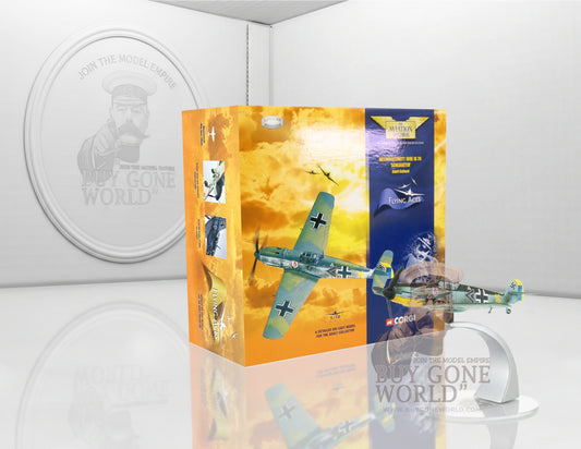 CORGI BF 109E-4 LUFTWAFFE JG 26 "SCHLAGETER" MAJOR ADOLF GALLAND FRANCE 1940