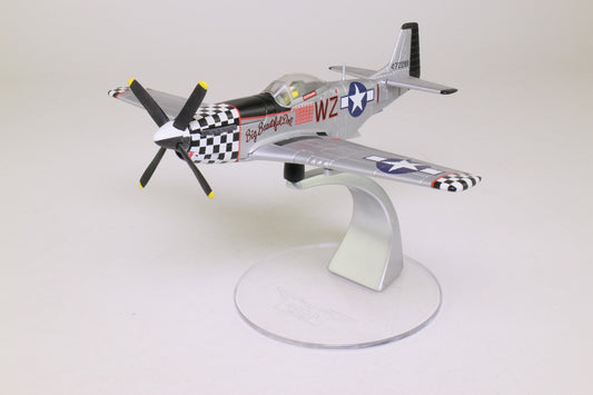 CORGI P-51D MUSTANG "BIG BEAUTIFUL DOLL" COLONEL JOHN D. LANDERS 55TH FIGHTER SQUADRON 78TH FIGHTER GROUP DUXFORD ENGLAND 1945