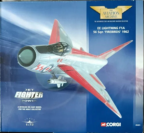 CORGI LIGHTNING F1A 56 SQN "FIREBIRDS" 1962