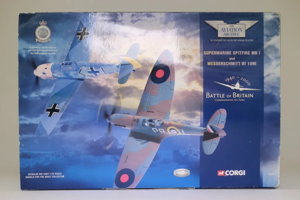 CORGI SPITFIRE & MESSERSCHMITT BF 109E