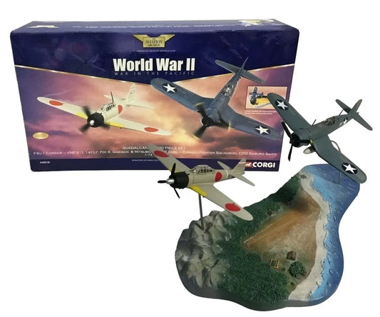 CORGI F4U CORSAIR + A6M2 ZERO
