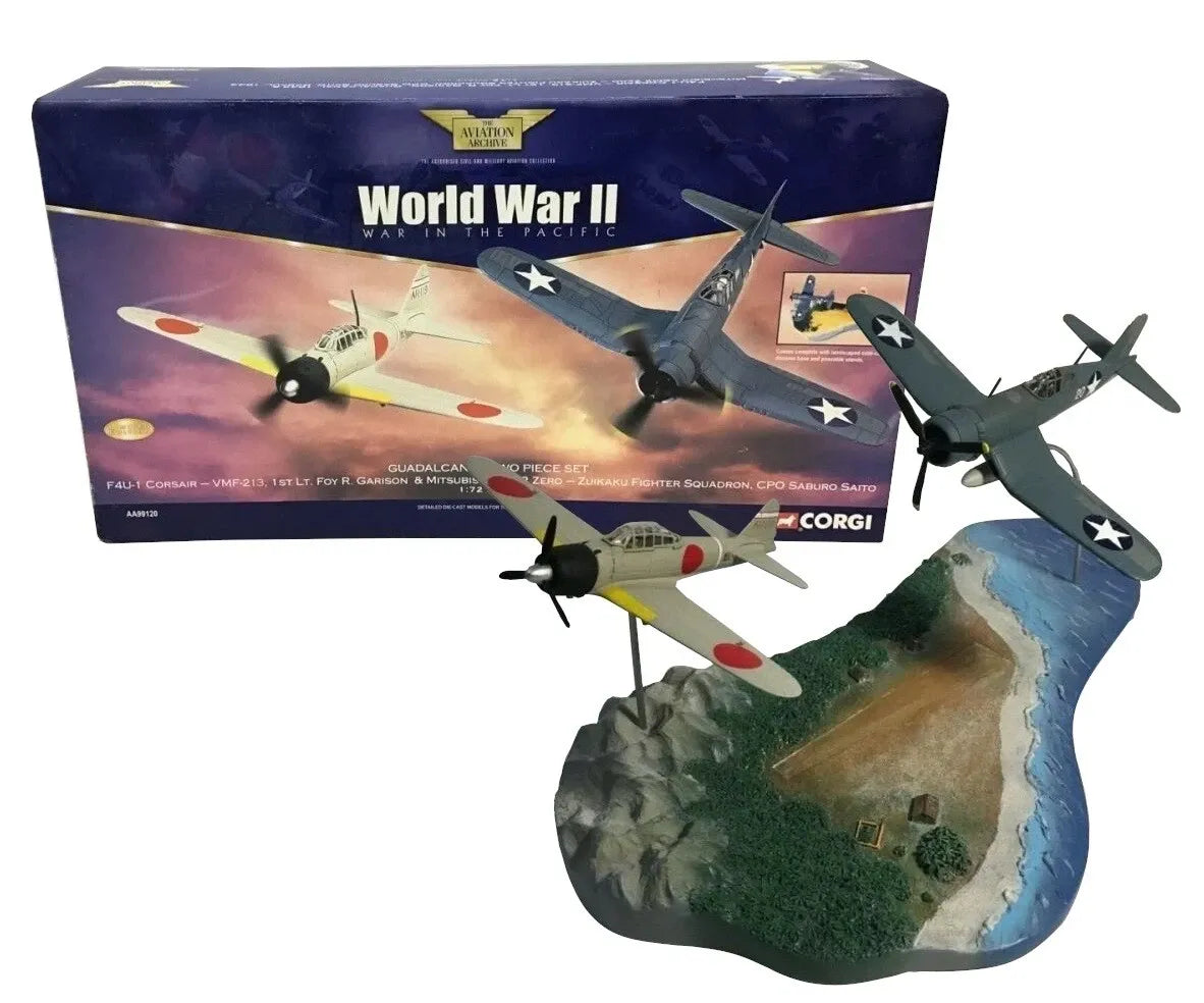 CORGI F4U CORSAIR + A6M2 ZERO