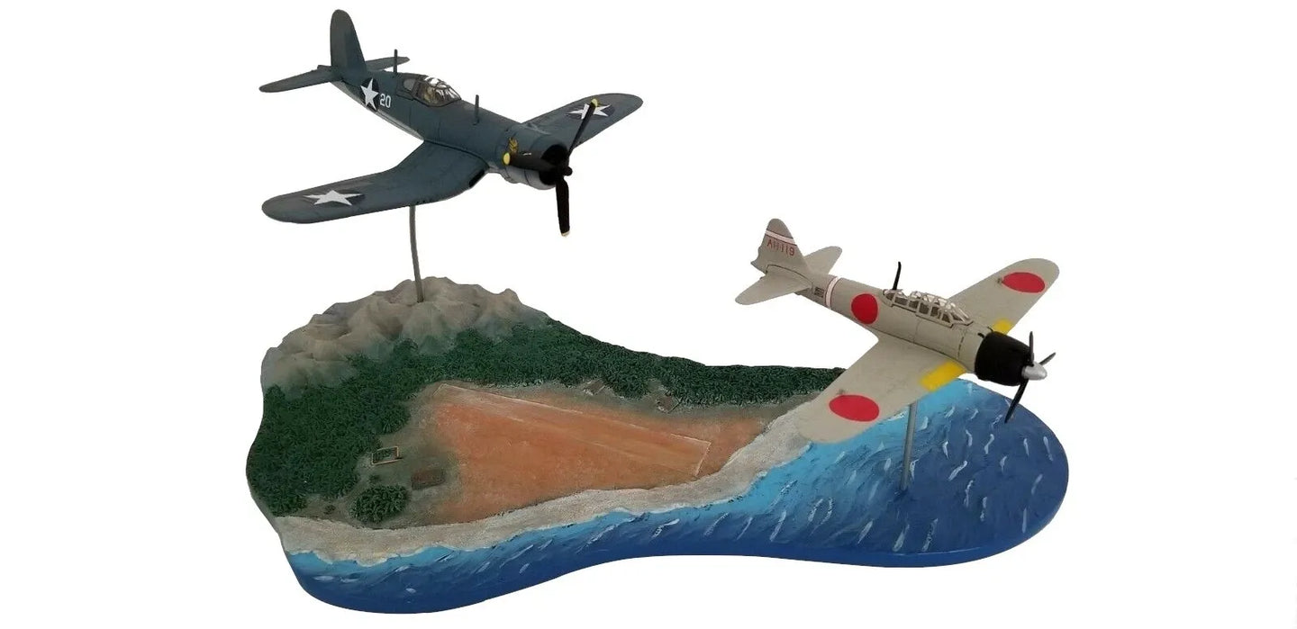 CORGI F4U CORSAIR + A6M2 ZERO