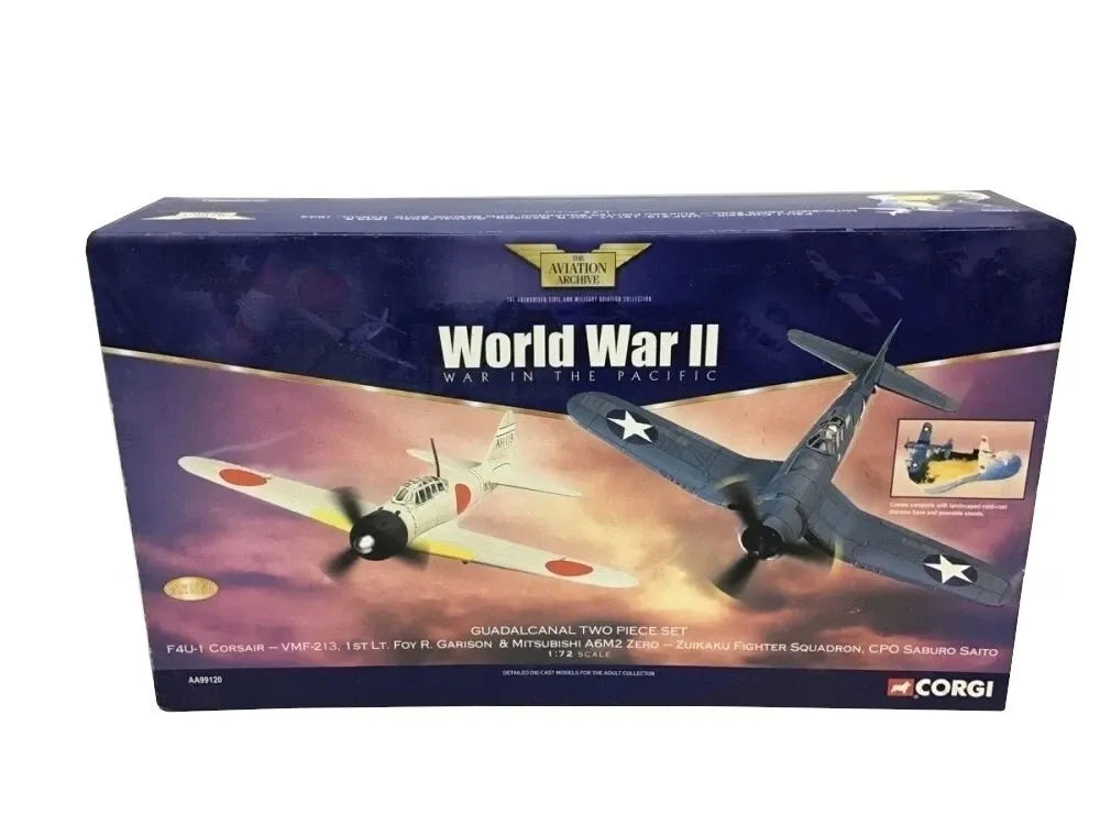 CORGI F4U CORSAIR + A6M2 ZERO