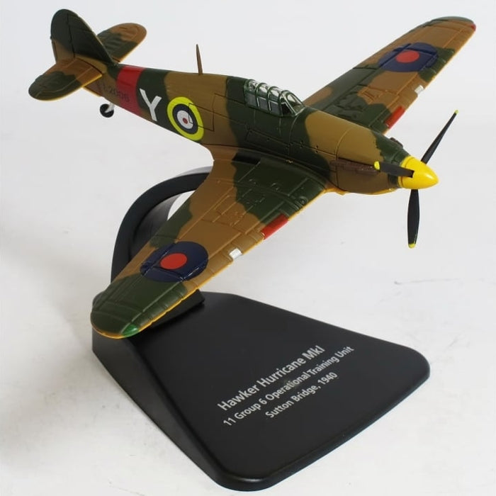 OXFORD DIECAST HURRICANE MKI 11 GROUP 6 OPERATIONAL TRAINING UNIT SUTTON BRIDGE 1940