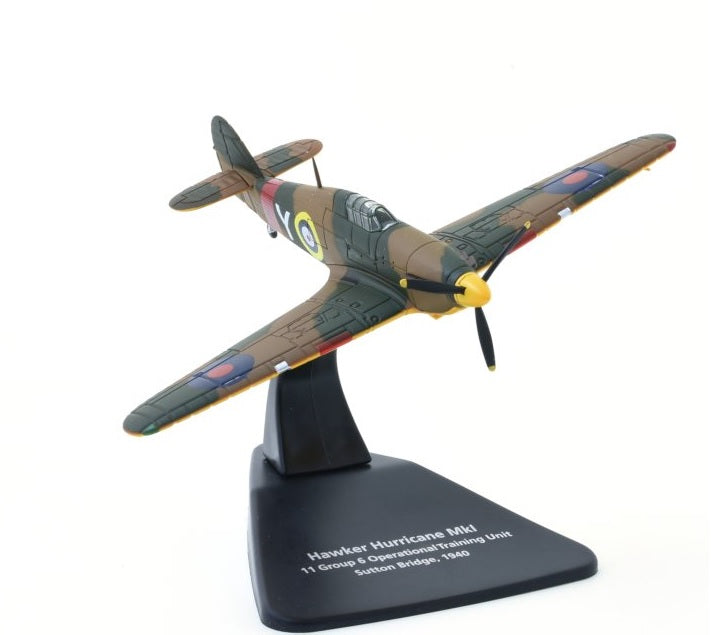OXFORD DIECAST HURRICANE MKI 11 GROUP 6 OPERATIONAL TRAINING UNIT SUTTON BRIDGE 1940