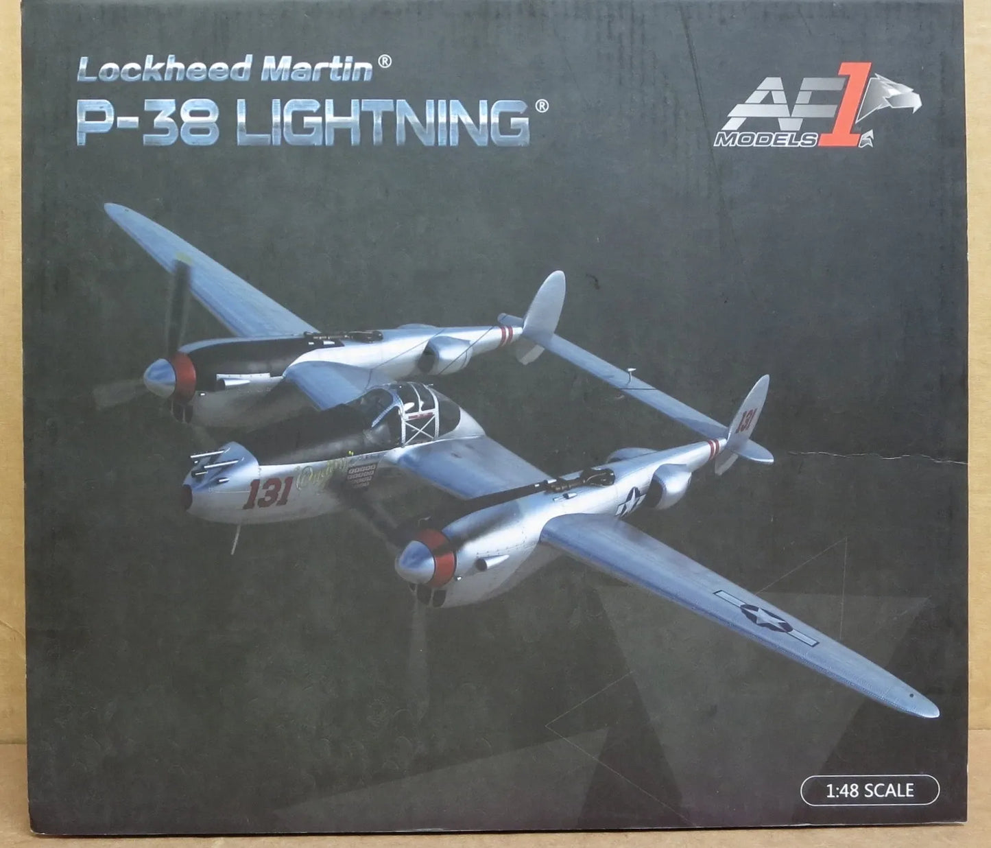 AIR FORCE ONE P-38J LIGHTNING USAAF PUDGY IV MAJ.THOMAS MCGUIRE