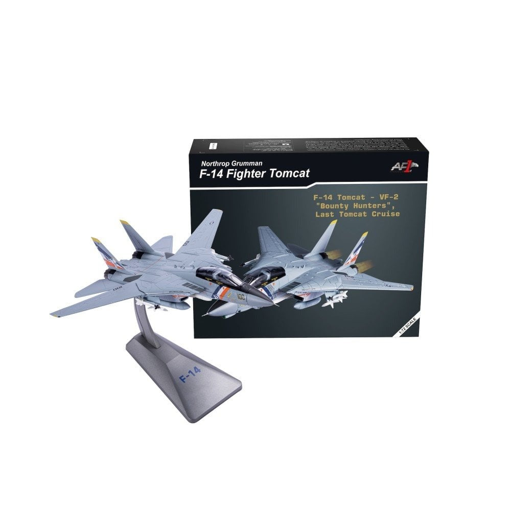 AIR FORCE ONE F-14 TOMCAT VF2 "BOUNTY HUNTERS" "LAST TOMCAT CRUISE"