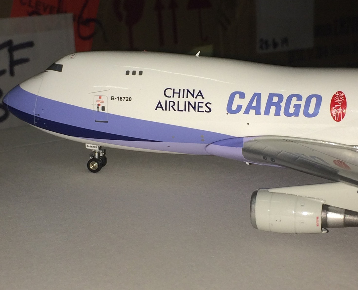 ALBATROS B747-400F CHINA AIRLINES REG: B-18720