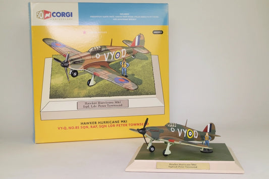 CORGI HURRICANE RAF No.85 SQN PETER TOWNSEND