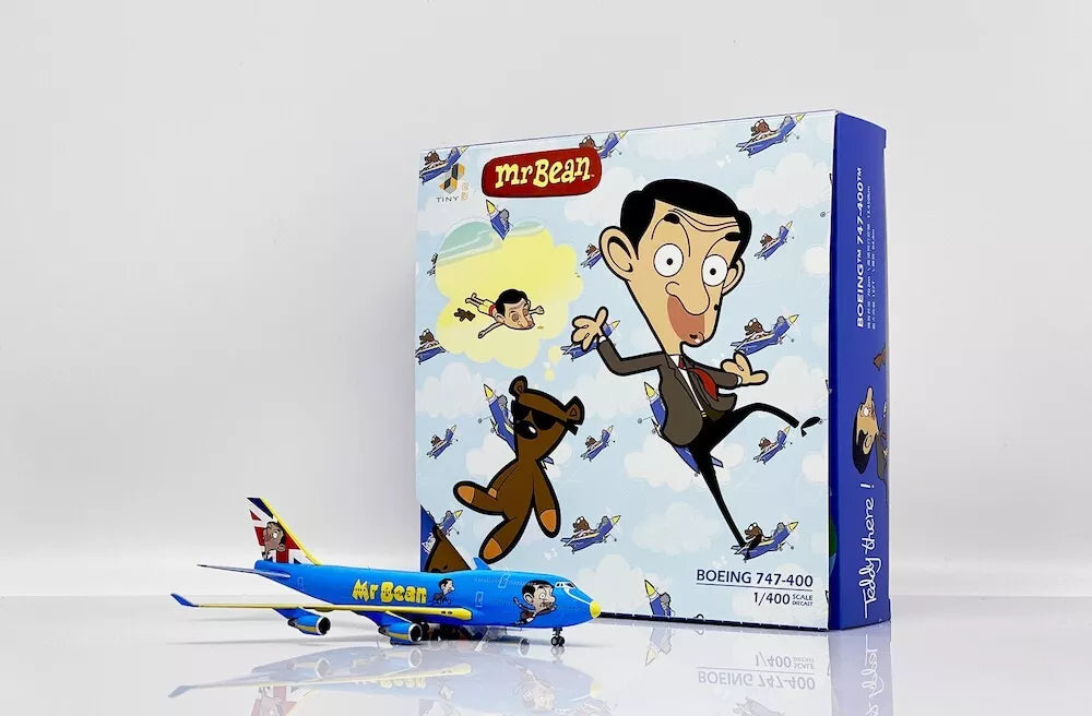 JC WINGS B747-400 TINY FANTASY "MR. BEAN"