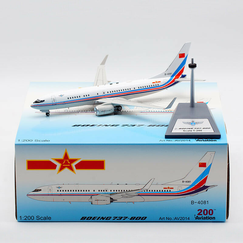 AVIATION 200 CHINESE AIR FORCE B737-800 REG: B-4081