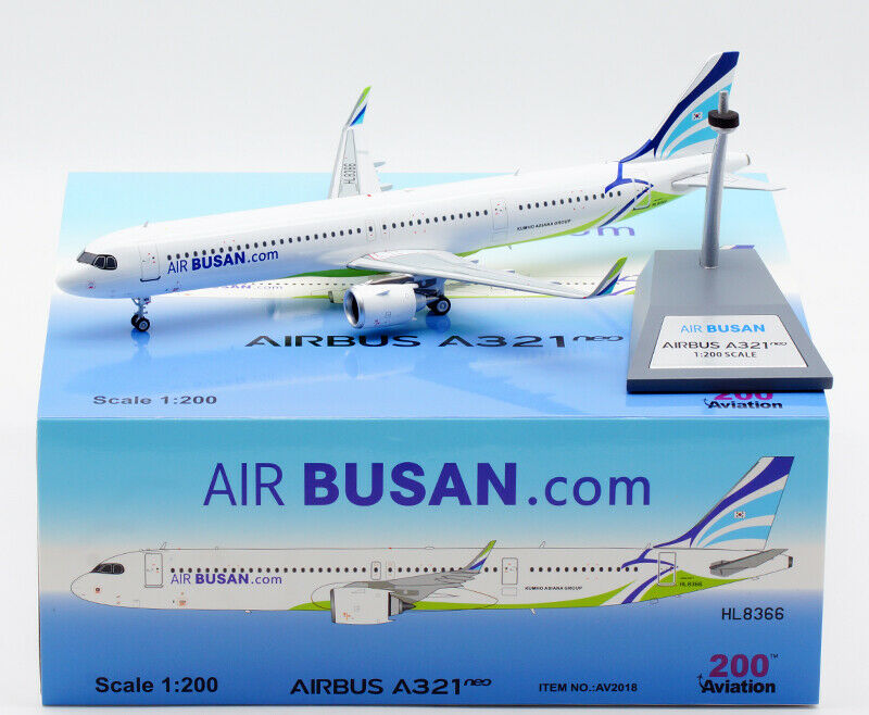 AVIATION 200 A321NEO AIR BUSAN REG: HL8366