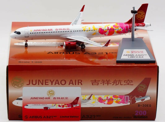 AVIATION 200 A321NEO JUNEYAO AIRLINE REG: B-30EQ