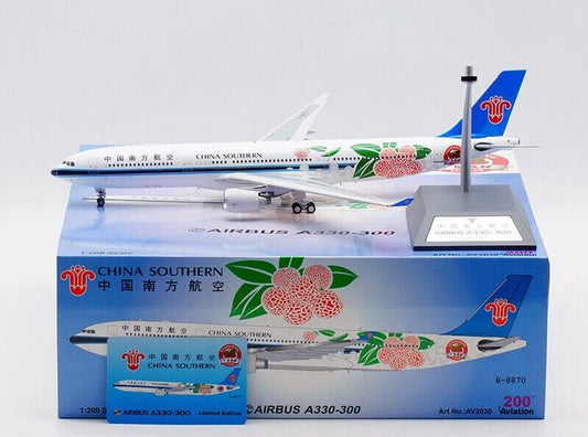 AVIATION 200 A330-300 CHINA SOUTHERN AIRLINES "GUANGDONG LYCHEE" REG: B-8870