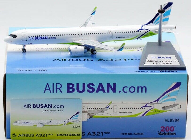 AVIATION 200 A321NEO AIR BUSAN REG: HL8394