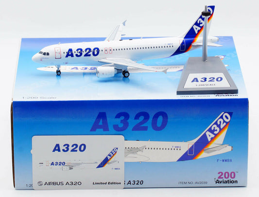 AVIATION 200 A320 "AIRBUS HOUSE COLOURS" REG: F-WWBA
