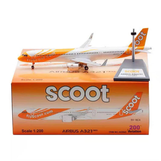 AVIATION 200 SCOOT AIRBUS A321NEO REG: 9V-TCA
