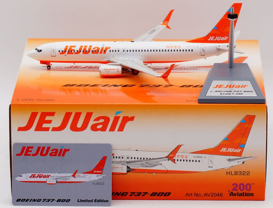AVIATION 200 B737-8K5 JEJU AIR REG: HL8322