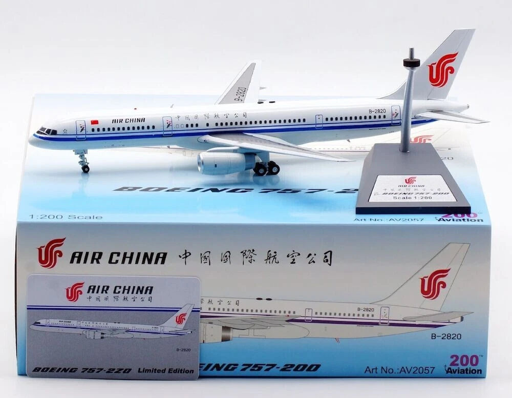 AVIATION 200 B757-2Z0 AIR CHINA REG: B-2820