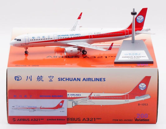 AVIATION 200 A321-271N SICHUAN AIRLINES REG: B-1053