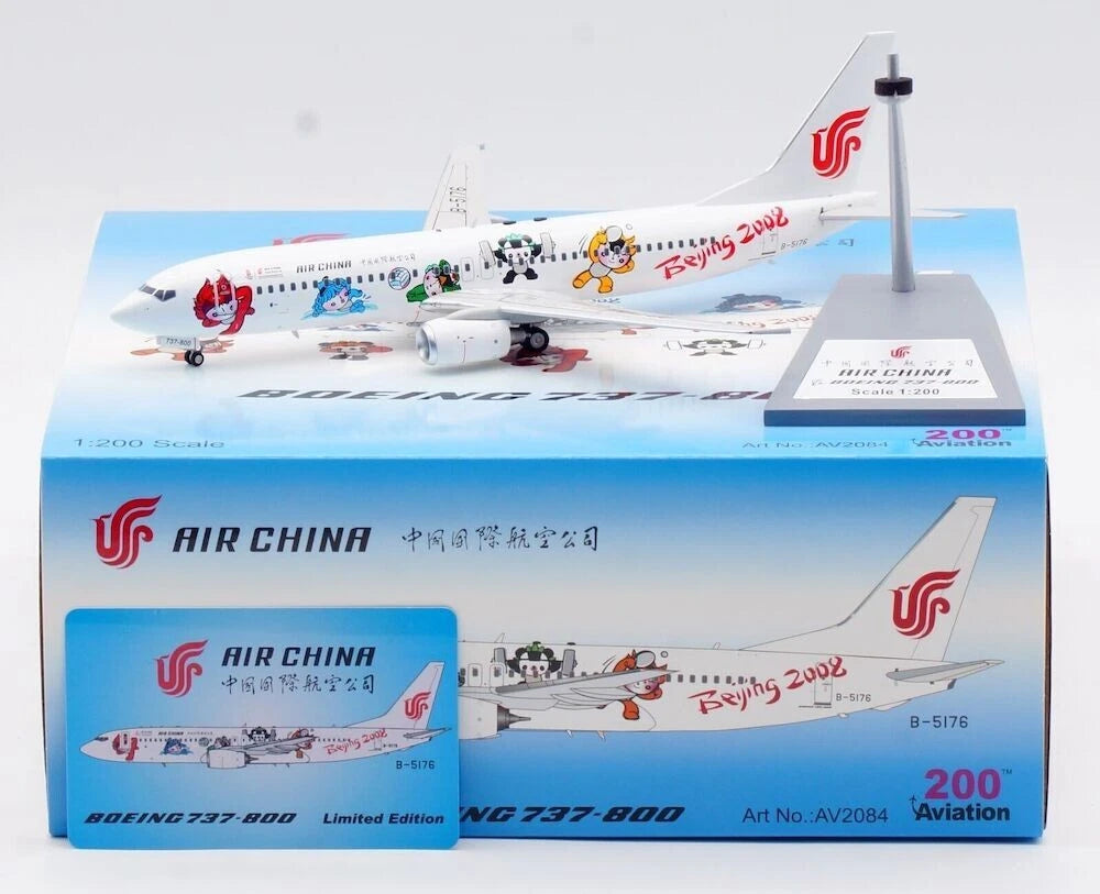 AVIATION 200 B737-86N AIR CHINA REG: B-5176
