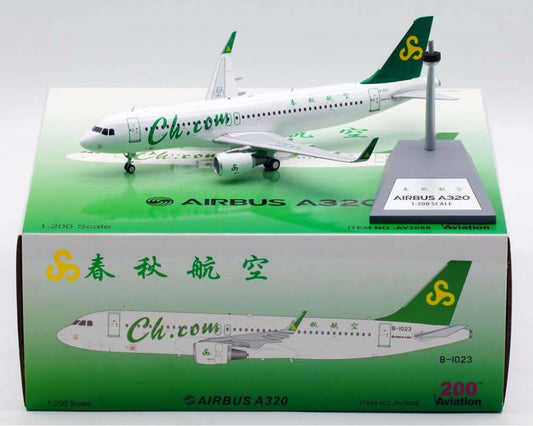 AVIATION 200 A320-214(WL) SPRING AIRLINES REG: B-1023
